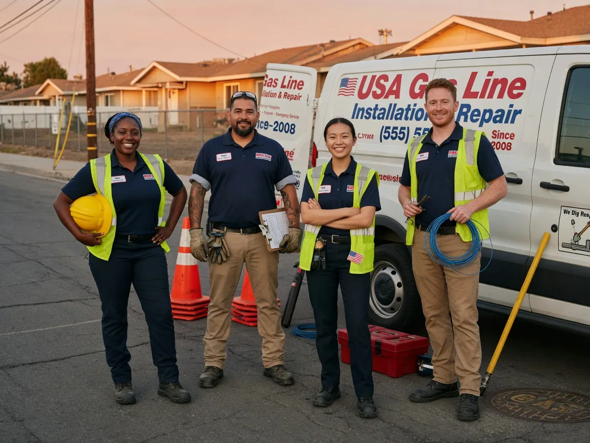 Gas Line Installation company in Brimfield, IL